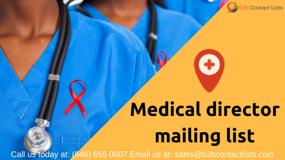 Medical director mailing list