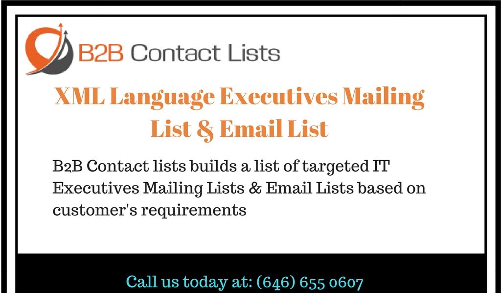 XML Language Executives Mailing List