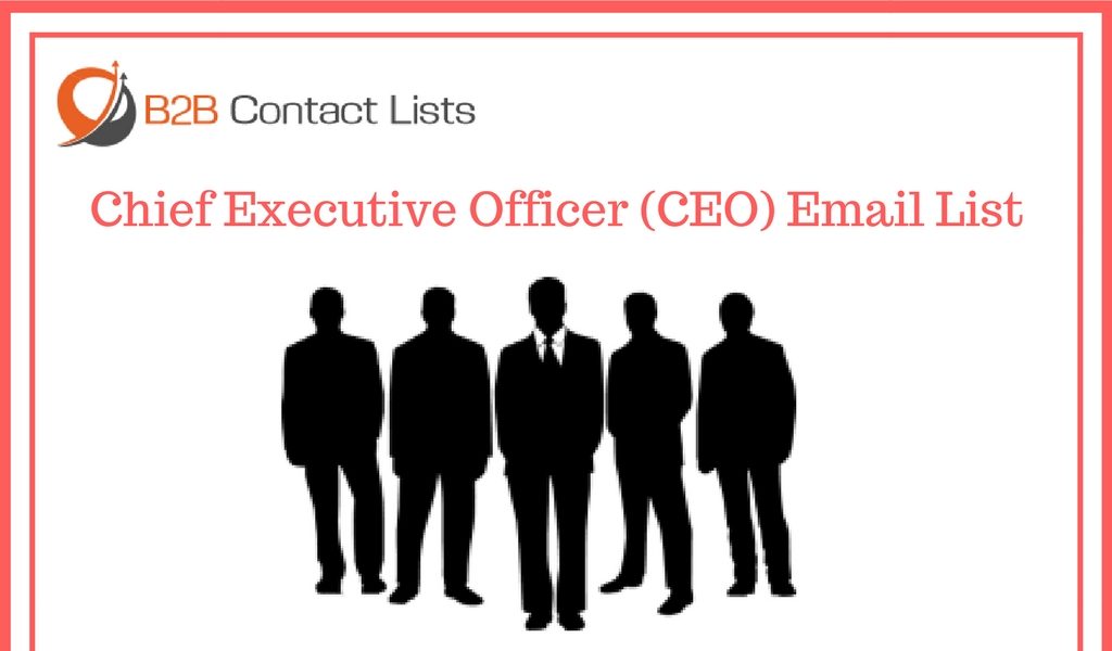 Chief Executive Officer (CEO) Email List